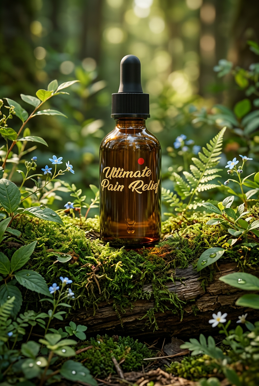 Lucky’s Ultimate Pain Relief | 100% Organic Herbal Tincture🌿