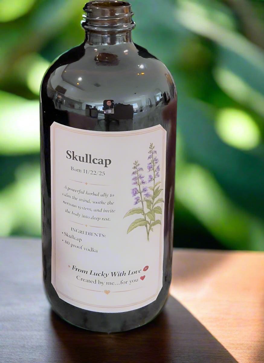 100% Organic Skullcap Nervous System Support 🌿