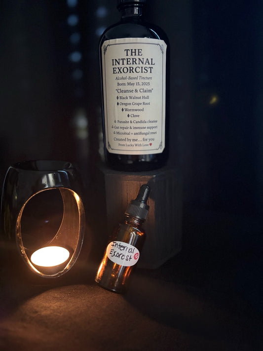 The Internal Exorcist – Gut Cleanse Tincture 🌿✨💧 Plant-Powered Gut Detox & Gentle Reset