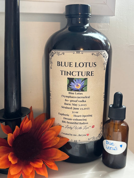Blue Lotus Tincture -✨🌺Sacred in Every Drop — Ancient Flower, Modern Healing